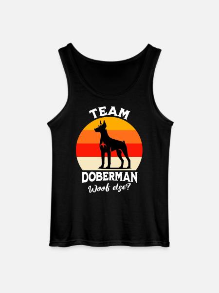 Team Dobermann - Gildan Männer Tank Top - Schwarz