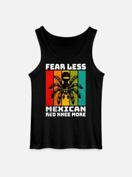 Red-knee tarantula - Gildan Men’s Tank Top - black