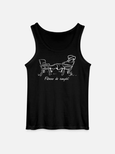 flaneur - Débardeur Gildan Homme - noir