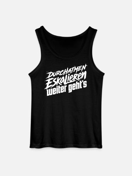 Nerven Behalten - Gildan Männer Tank Top - Schwarz