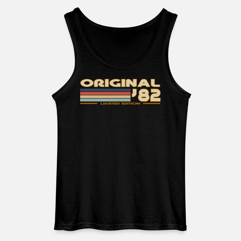 1982 - Gildan Männer Tank Top - Schwarz