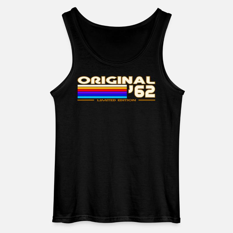 1962 - Gildan Männer Tank Top - Schwarz