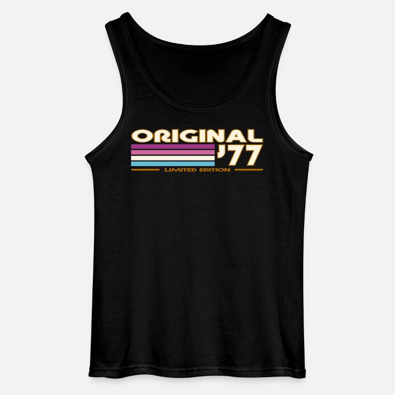 1977 - Gildan Männer Tank Top - Schwarz