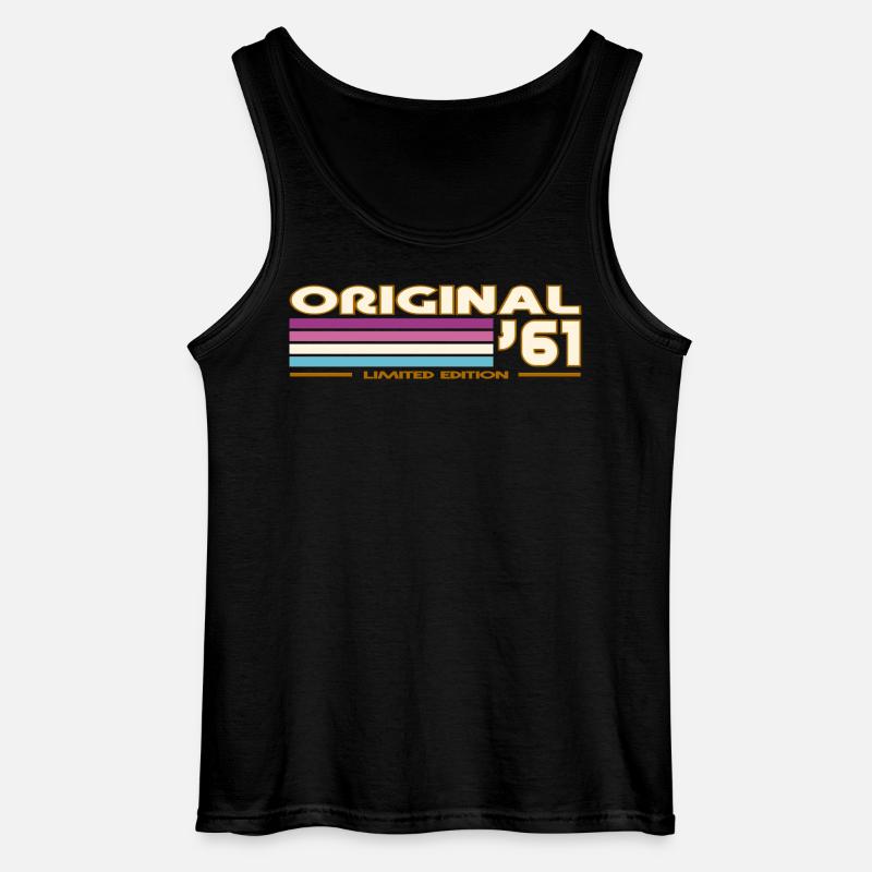 1961 - Gildan Männer Tank Top - Schwarz