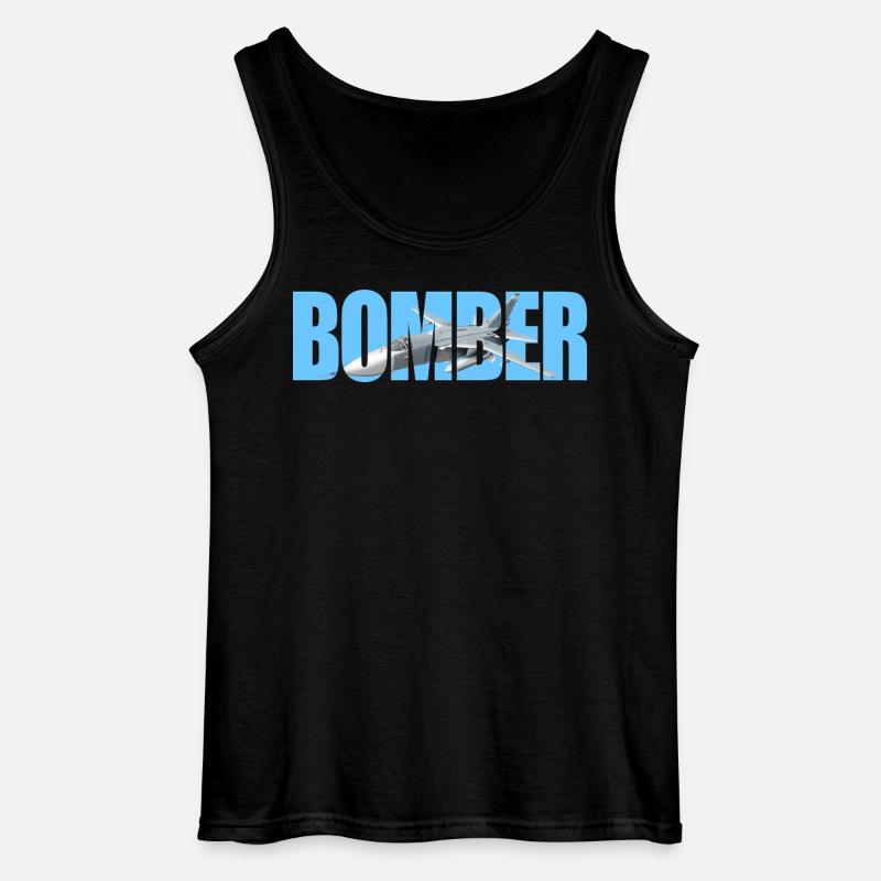 Bomber Su-24 - Gildan Men’s Tank Top - black