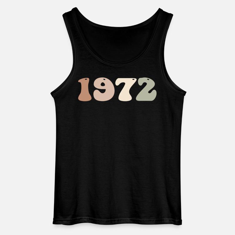 1972 - Gildan Männer Tank Top - Schwarz