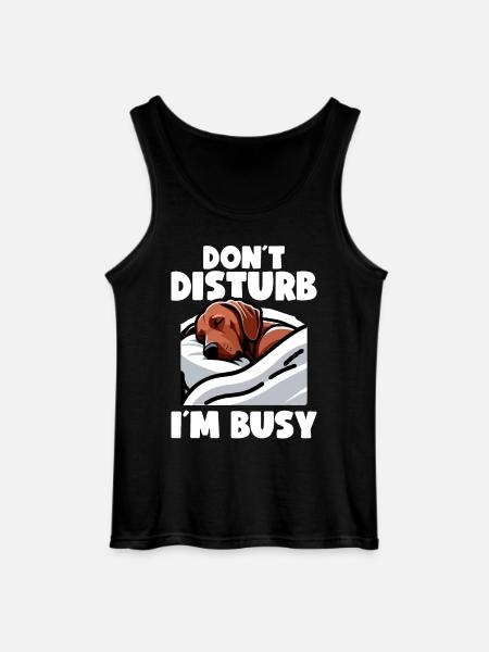 Rhodesian Ridgeback Dog Rhodesian Ridgebacks - Gildan Men’s Tank Top - black