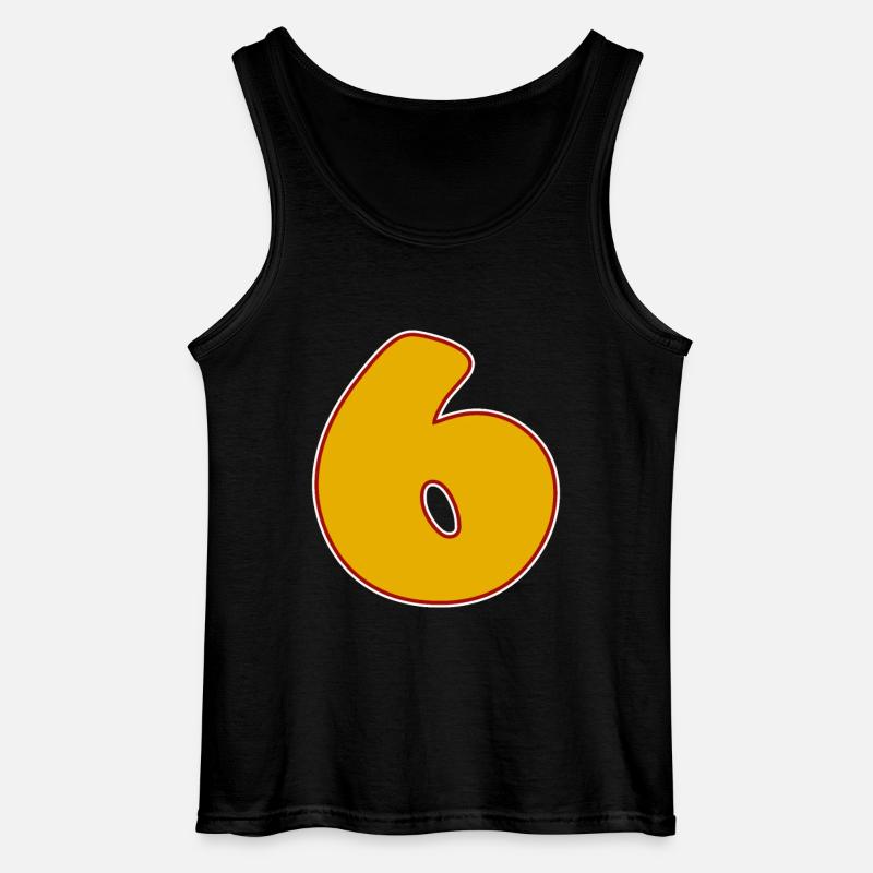 6 - Gildan Männer Tank Top - Schwarz