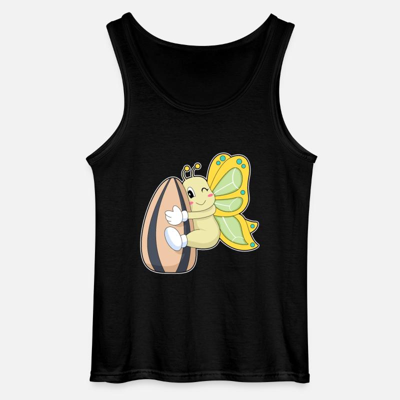 Schmetterling Samen - Gildan Männer Tank Top - Schwarz