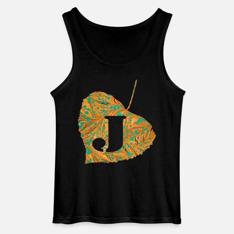 blatt e 95 j - Gildan Männer Tank Top - Schwarz