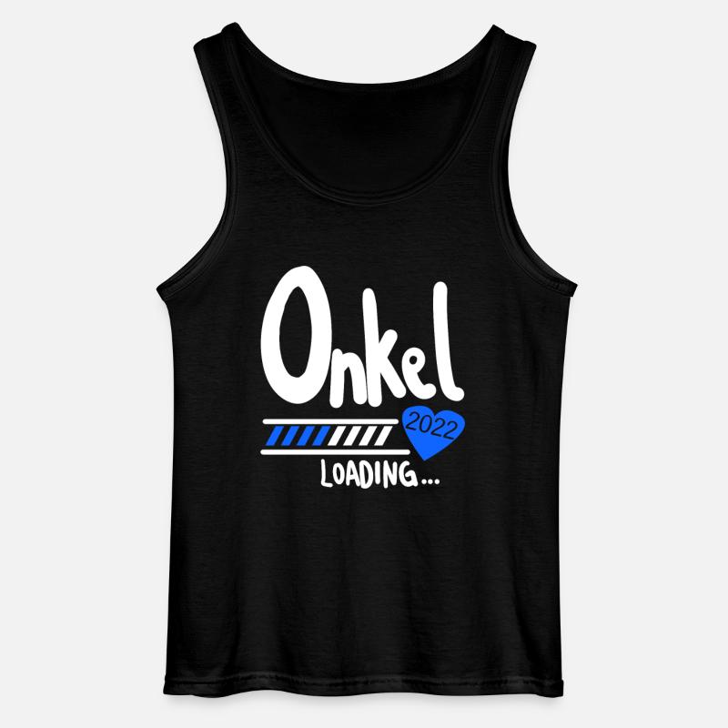 Onkel 2022 loading - Gildan Männer Tank Top - Schwarz