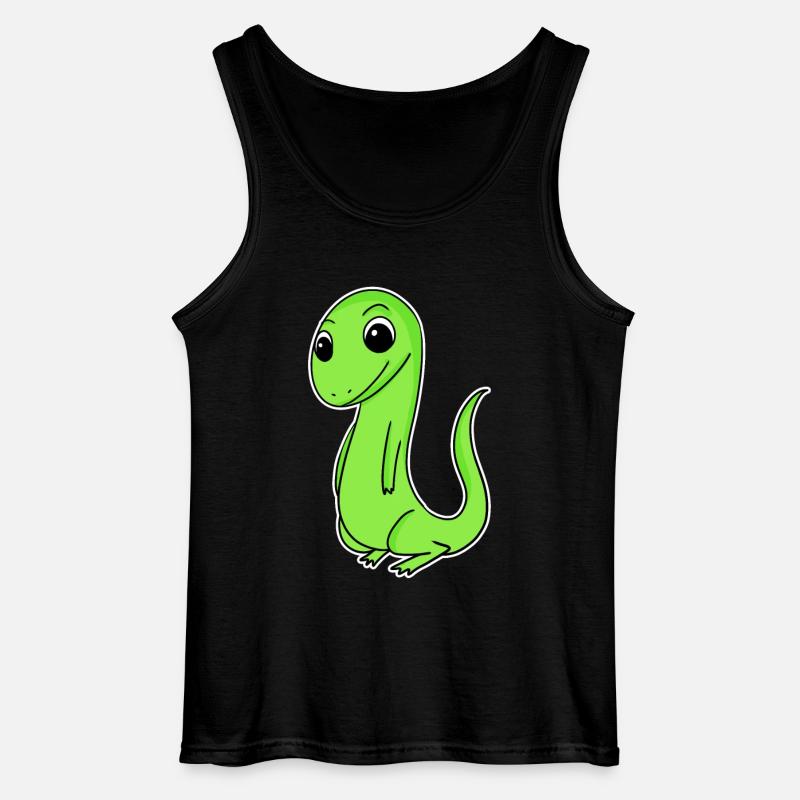 Eidechse - Gildan Männer Tank Top - Schwarz