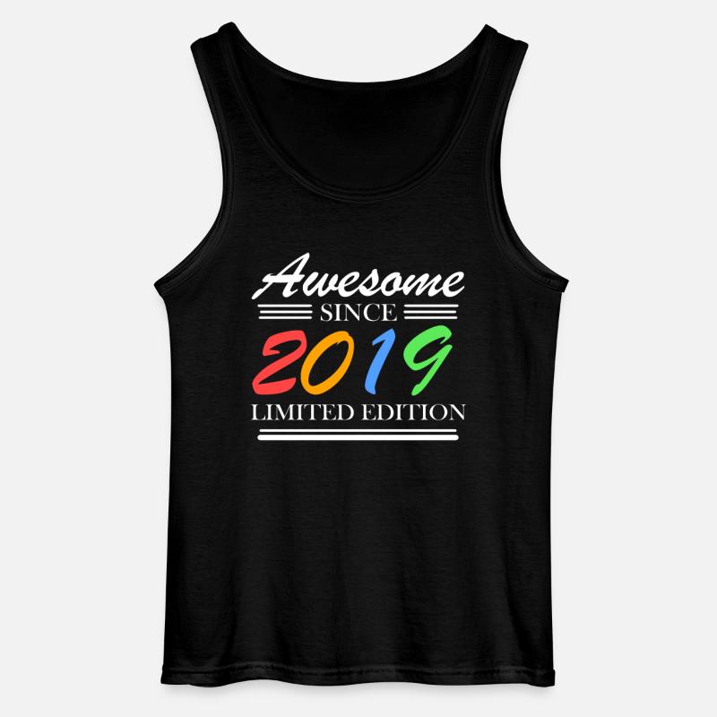 2019 - Gildan Männer Tank Top - Schwarz