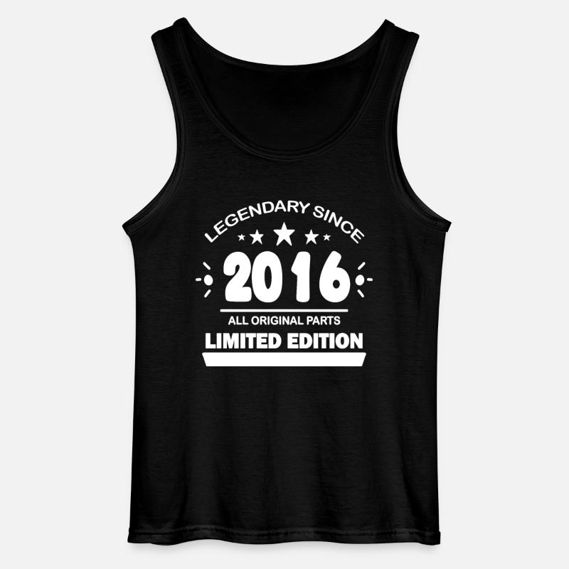 2016 - Gildan Männer Tank Top - Schwarz