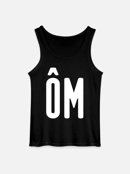 OM! Home! - Débardeur Gildan Homme - noir