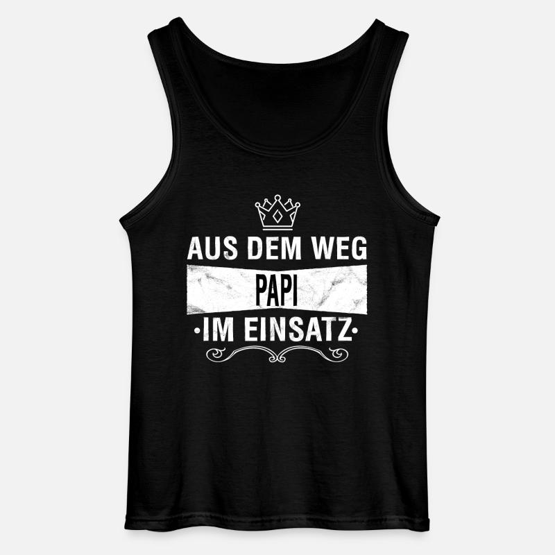 PAPI - Gildan Männer Tank Top - Schwarz