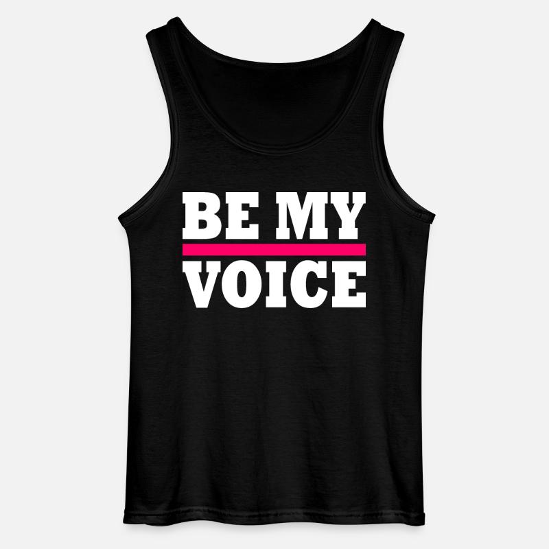 Be my voice iran - Gildan Männer Tank Top - Schwarz