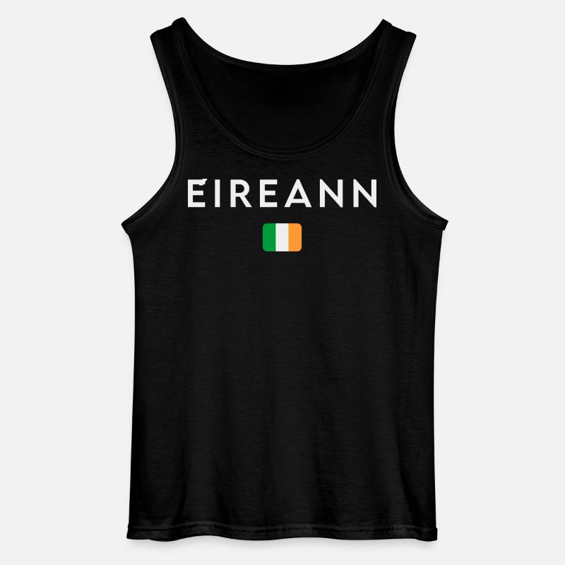 Drapeau de l’Irlande, Irish Pride - Débardeur Gildan Homme - noir