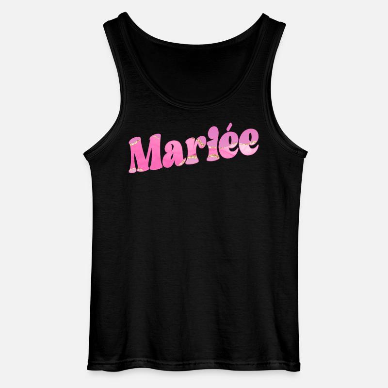 Brauthochzeit - Gildan Männer Tank Top - Schwarz
