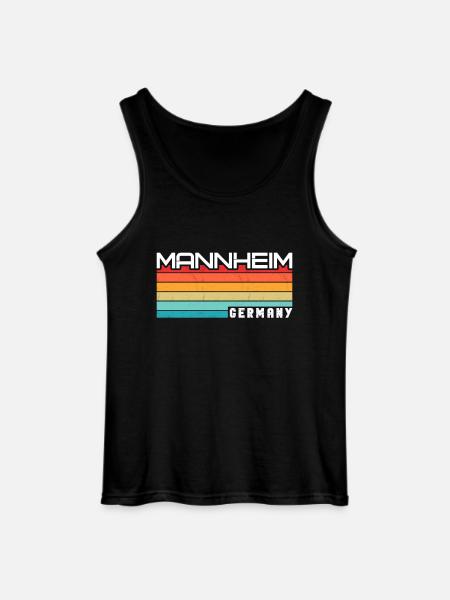 Mannheimerin Mannheimer Mannheim - Gildan Men’s Tank Top - black