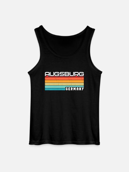 Augsburgerin Augsburger Augsburg - Gildan Men’s Tank Top - black