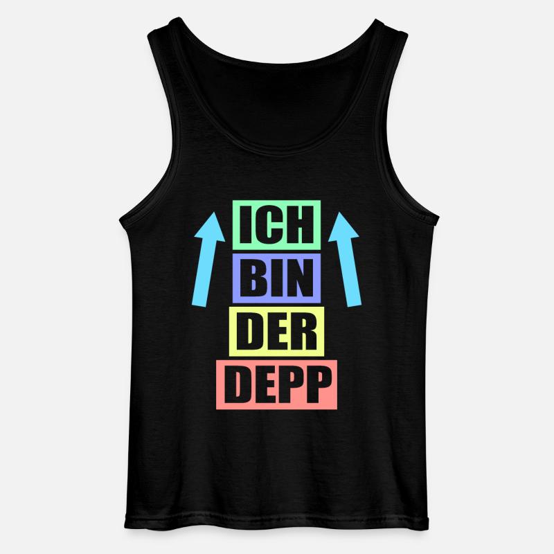 Junggesellenabschied Poltern Polterabend JGA - Gildan Männer Tank Top - Schwarz