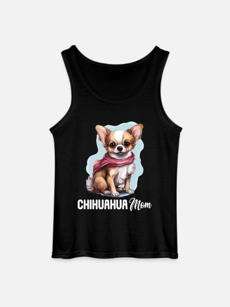 Dog Chihuahua - Gildan Men’s Tank Top - black