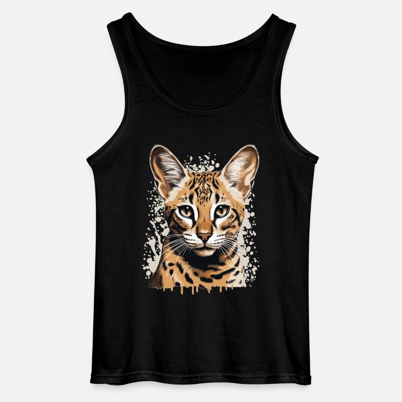 Savannah - Gildan Männer Tank Top - Schwarz