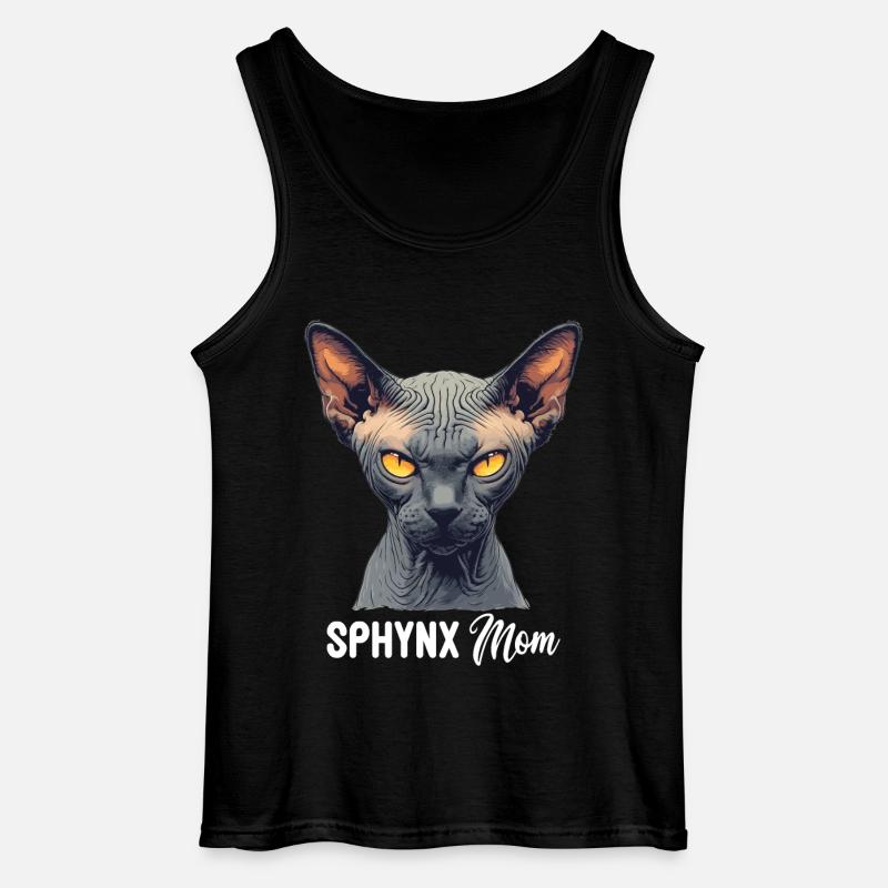Sphynx Kätzchen Sphynx Katze - Gildan Männer Tank Top - Schwarz