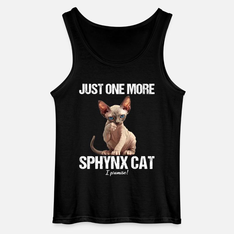 Sphynx Kätzchen Sphynx Katze - Gildan Männer Tank Top - Schwarz