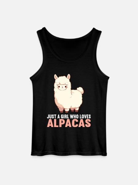 Alpaca Alpacas Alpaca - Gildan Men’s Tank Top - black