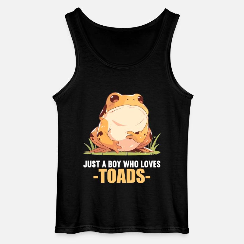 Toad Toads Toad - Gildan Men’s Tank Top - black