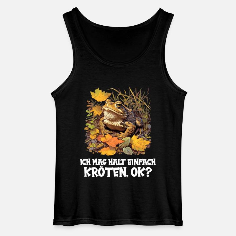 Toad Kröten Kröte - Gildan Männer Tank Top - Schwarz