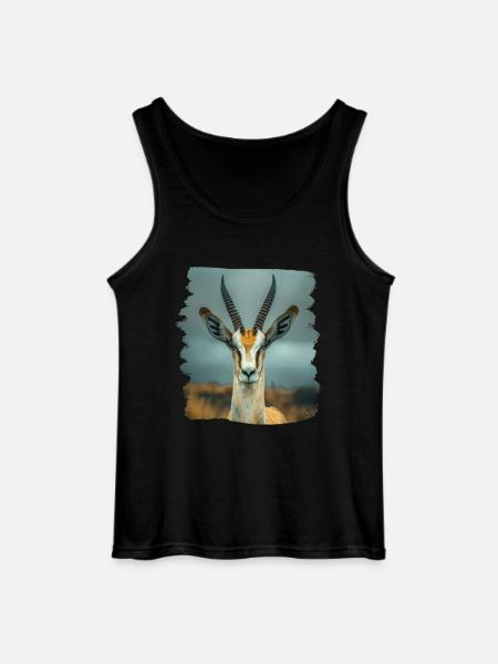 Antelope Antilopen Antilope - Gildan Men’s Tank Top - black