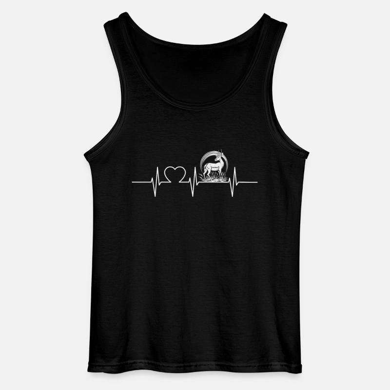Antelope Antilopen Antilope - Gildan Männer Tank Top - Schwarz