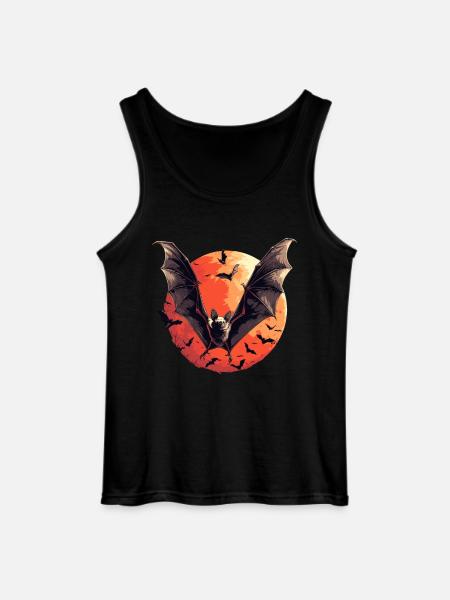 Bat Bats Bat - Gildan Men’s Tank Top - black