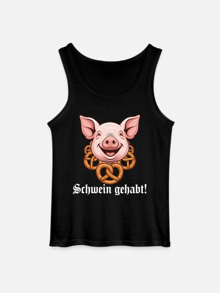 Pig had ! - Gildan Men’s Tank Top - black