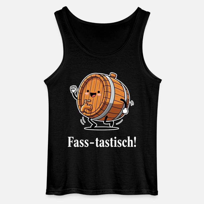 Fass-tastisch ! - Gildan Männer Tank Top - Schwarz