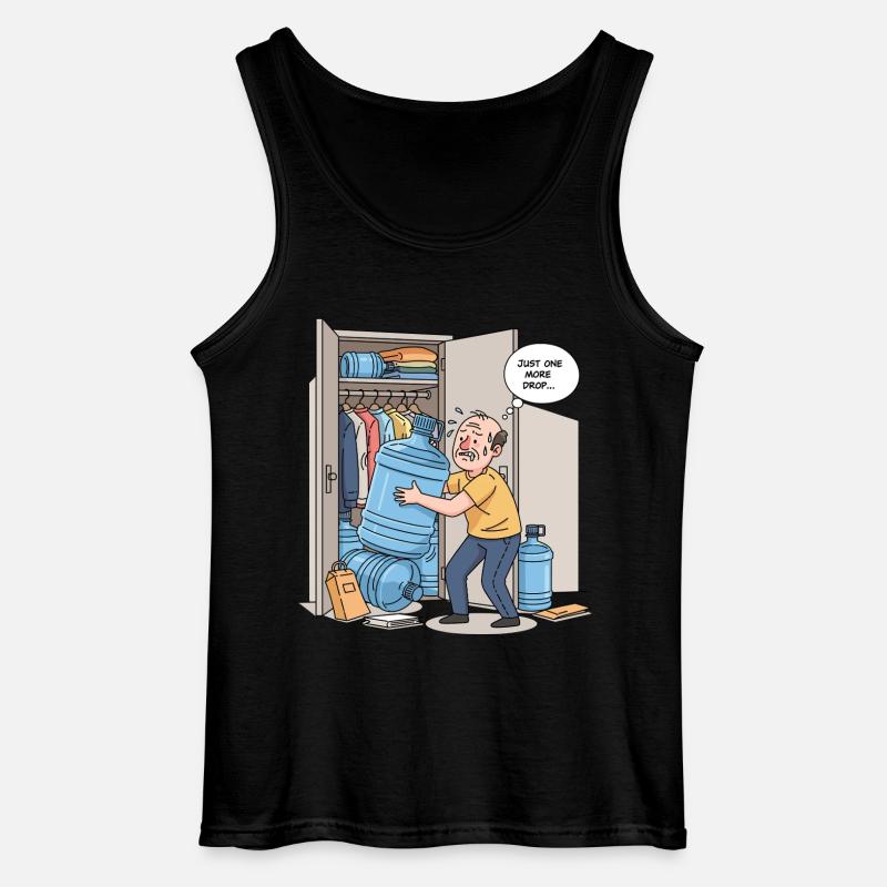 Nur ein weiterer Tropfen... - Gildan Männer Tank Top - Schwarz
