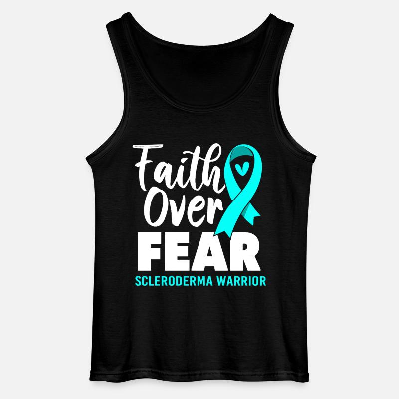 Scleroderma - Gildan Men’s Tank Top - black