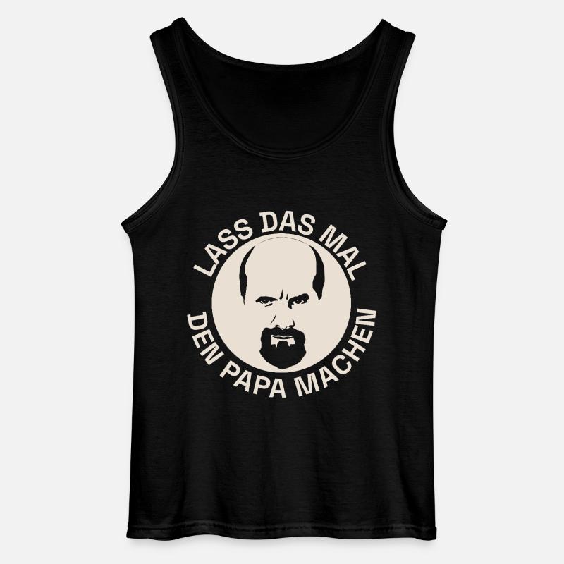 Stromberg Mit Bernd Lass Das Mal Den Papa Machen - Gildan Männer Tank Top - Schwarz