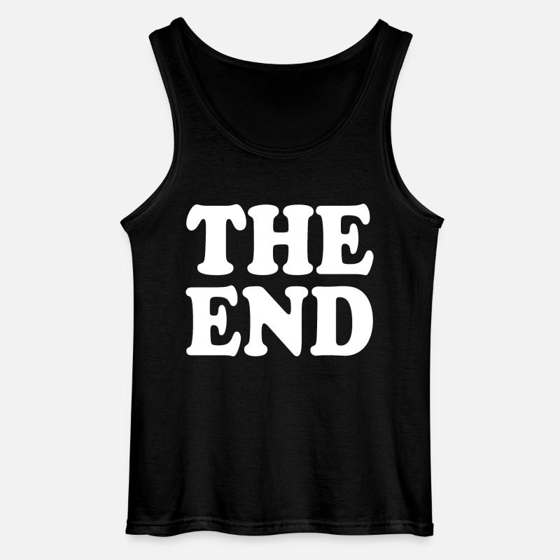 The end - Gildan Männer Tank Top - Schwarz