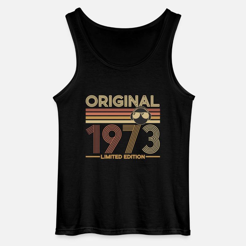 1973 - Gildan Männer Tank Top - Schwarz