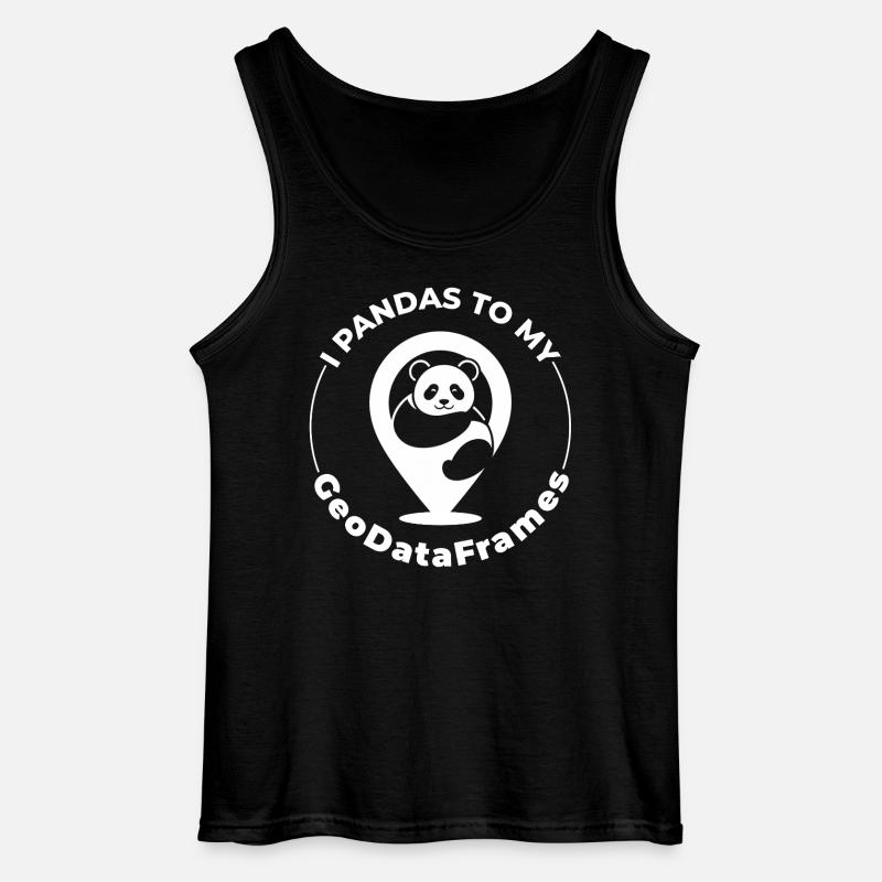 GeoDataFrames Pandas GIS Python Programmierung - Gildan Männer Tank Top - Schwarz