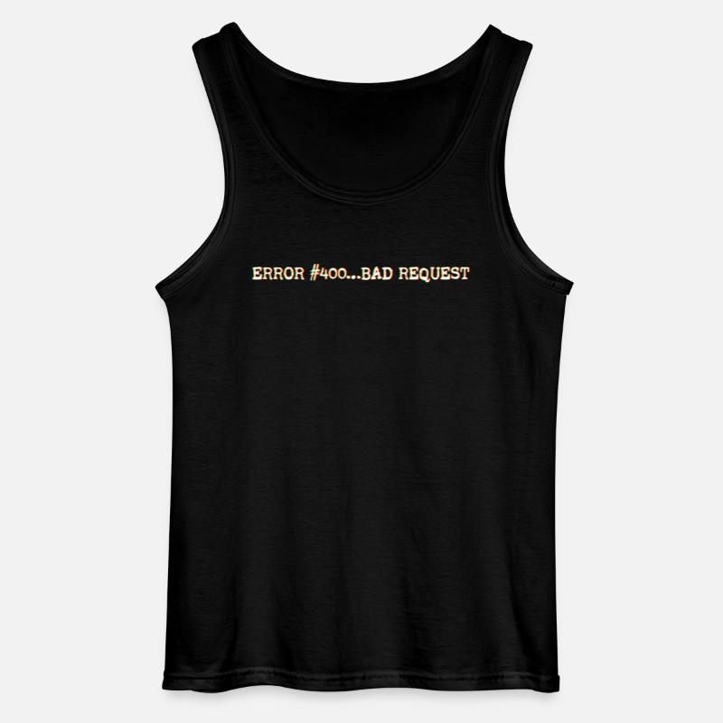 Error400_BadRequest - Gildan Männer Tank Top - Schwarz