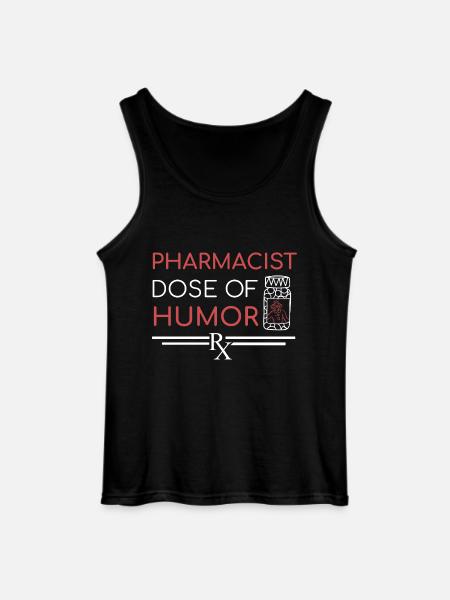 Pharmacien | Dose d’humour - Débardeur Gildan Homme - noir