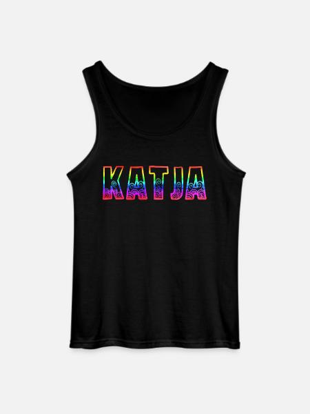 katja rs regenbogen - Gildan Männer Tank Top - Schwarz
