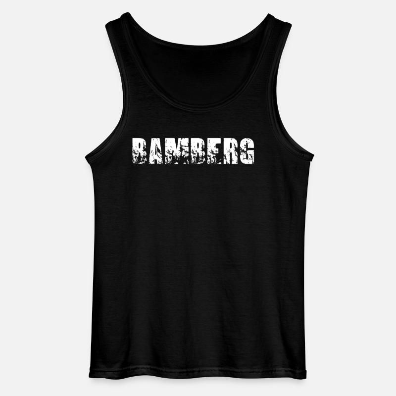Bamberg - Gildan Männer Tank Top - Schwarz