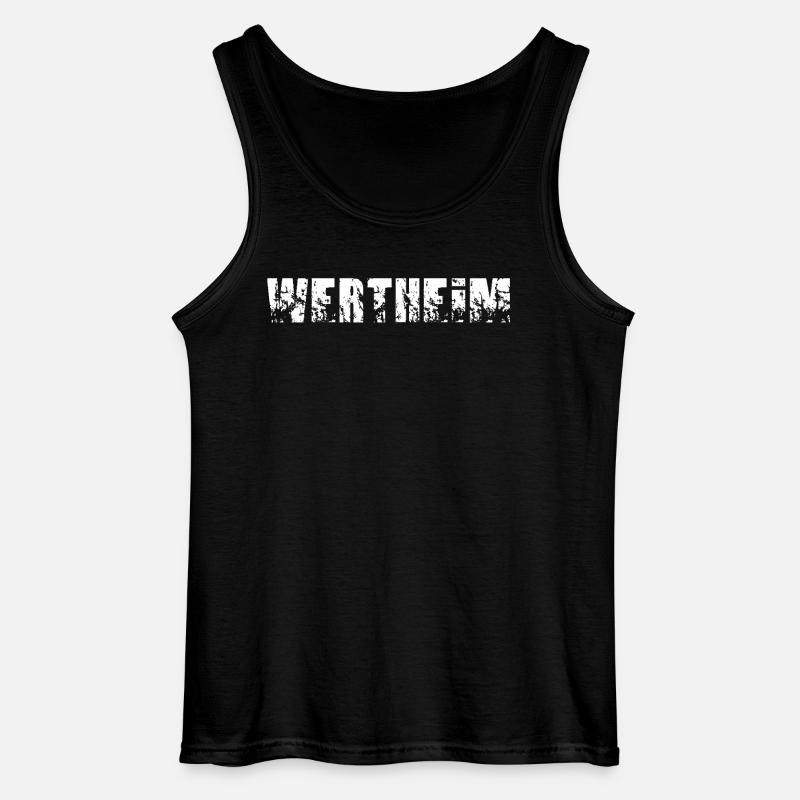 Wertheim - Gildan Männer Tank Top - Schwarz