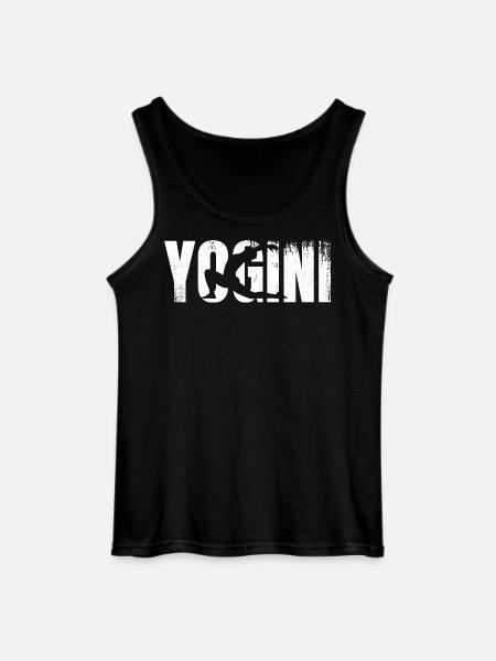 Yogini - Gildan Men’s Tank Top - black